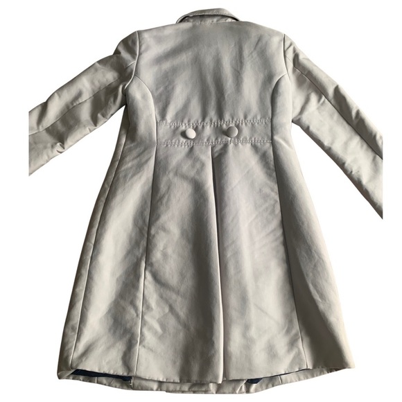 H&M trench coat size 6 in beige - Picture 4 of 8